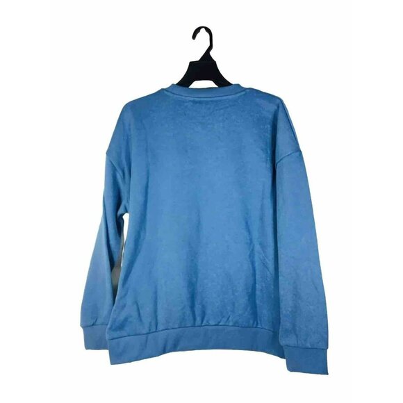 Scooby Doo Womens Crewneck Sweatshirt Medium Blue - Picture 7 of 11